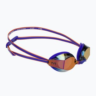 Occhialini da nuoto TYR Blackops 140 Ev Racing Specchiati royal/multi