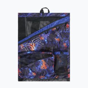 TYR Elite Team Mesh 40 l borsa da nuoto viola / arancione