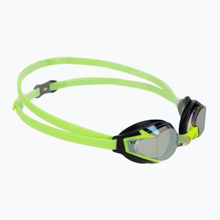 Occhiali da nuoto TYR Stealth-X Performance Mirrored electro lime
