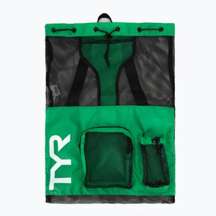 Borsa da nuoto TYR Big Mesh Mummy Bag 40 l kelly green