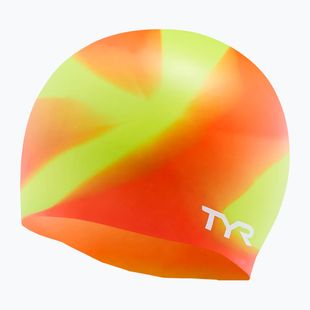 Cuffia da nuoto TYR Multi-Color Silicone lime/multi