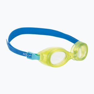 Occhialini da nuoto per bambini TYR Aqua Blaze royal/lime
