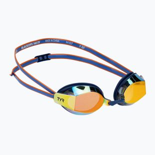 Occhialini da nuoto TYR Blackops 140 Ev Racing Mirrored navy/multi