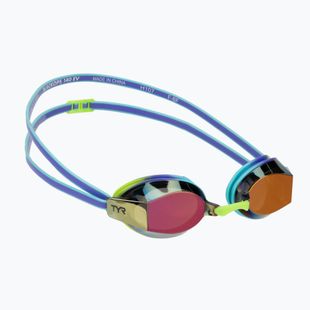 Occhialini da nuoto per bambini TYR Blackops 140 Ev Racing Mirrored purple/multi