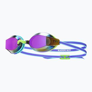 Occhialini da nuoto per bambini TYR Blackops 140 Ev Racing Mirrored purple/multi