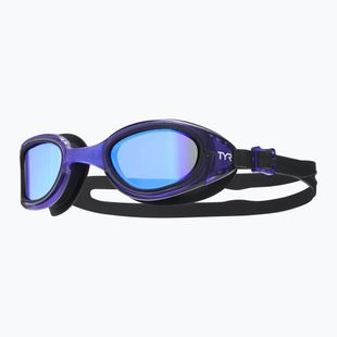 Occhialini da nuoto TYR Special Ops 2.0 Mirrored black/purple