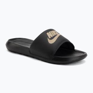 Ciabatte da uomo Nike Victori One Slide black/metallic gold