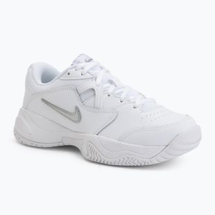 Scarpe da tennis junior Nike Court Lite 2 Jr white/metallic silver