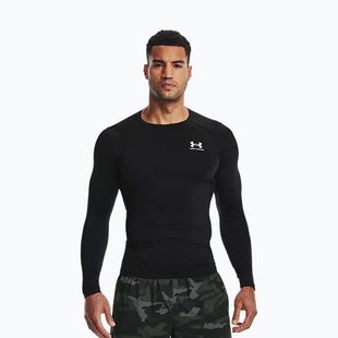 Under Armour uomo manica lunga da allenamento HG Armour Comp nero/bianco