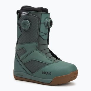 Scarponi da snowboard da uomo ThirtyTwo Stw Double Boa '24 verde/gomma