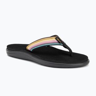 Infradito da donna Teva Voya Flip antiguous nero multi