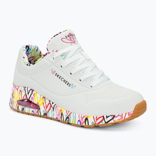 SKECHERS scarpe da donna Uno Loving Love bianco/multi