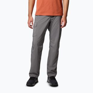 Pantaloni da trekking Columbia Silver Ridge Utility city, grigio, uomo