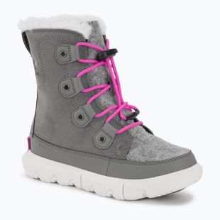 Sorel Sorel Explorer Lace cava/lavanda brillante stivali da neve junior