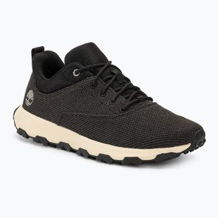 Scarpe Timberland da uomo Winsor Park Low Lace in maglia nera