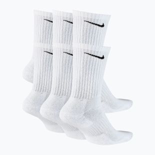 Calzini Nike Everyday Cushioned 6 paia white/black