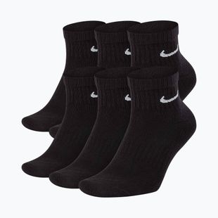 Calze Nike Everyday Cushioned 6 paia bianco/nero