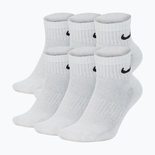Calzini Nike Everyday Cushioned 6 paia white/black