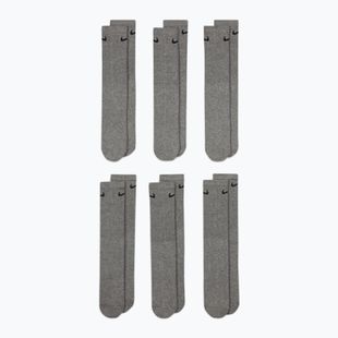 Calzini Nike Everyday Cushioned 6 paia carbon heather/black