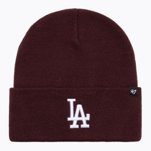 47 Brand MLB Los Angeles Dodgers Haymaker berretto invernale marrone scuro