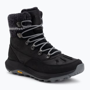 Stivali da neve da uomo Merrell Siren 4 Thermo Mid Zip WP black