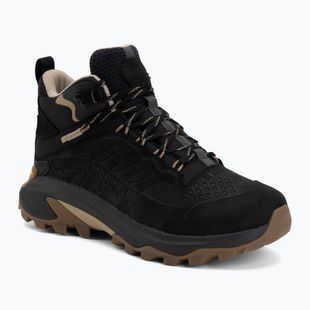 Scarpe da trekking donna Merrell Maob Speed 2 Leather Mid Black