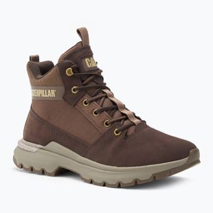 Uomo CATerpillar Colorado Sneaker caffè in grani / pioggia tamburo scarpe