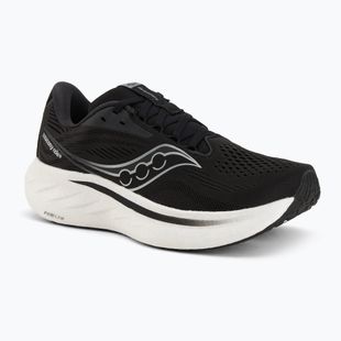 Scarpe da corsa da donna Saucony Ride 18 nero/bianco