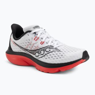 Scarpe da corsa da uomo Saucony Kinvara 16 bianco/rosso