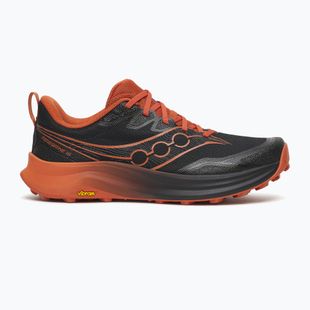 Scarpe da corsa uomo Saucony Peregrine 16 black/rust