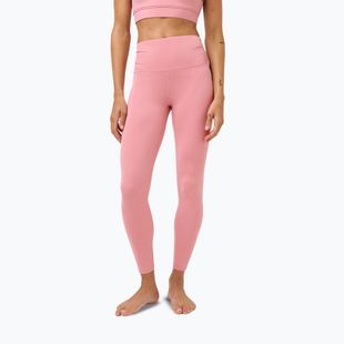 Leggings da allenamento donna Sweaty Betty Ultimate Studio 7/8 Ruched dark deco pink