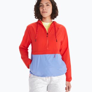 Giacca a vento Marmot Campana Anorak donna victory red/getaway blue