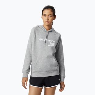 Felpa donna New Balance Core Fleece Hoodie grey