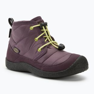 KEEN Howser II Chukka WP stivali junior prugna perfetta/daiquiri verde