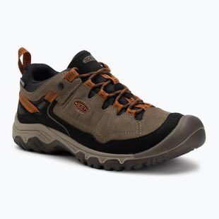 Scarpe da trekking uomo KEEN Targhee IV WP sea turtle/roasted pecan