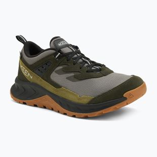 Scarpe da trekking uomo KEEN Hightrail Waterproof Steel Grey/Forest Night