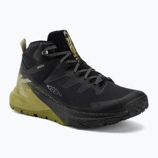 Scarpe da trekking uomo KEEN Targhee Apex Mid Wp black/golden cypress