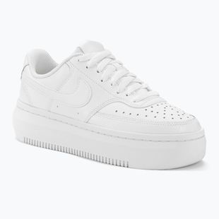 Nike Court Vision Alta scarpe da donna bianco / bianco / bianco