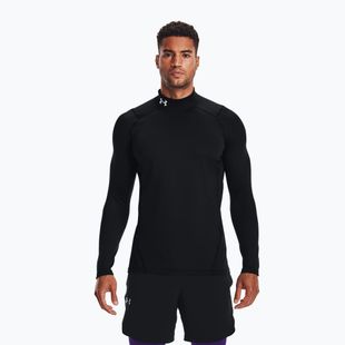 Under Armour Comp Mock UA Armour manica lunga da allenamento uomo nero/bianco