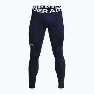Leggings da uomo Under Armour Ua Cg Armour Novelty Compression Leggings midnight navy/white