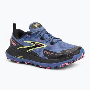 Brooks Cascadia 18 GTX scarpe da corsa donna grigio blu/nero/rosa