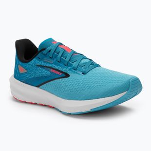 Brooks Launch 10 scarpe da corsa donna crystal seas/blue jay/nero