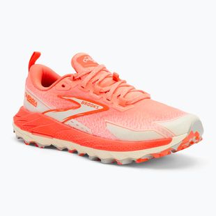 Brooks Cascadia 18 scarpe da corsa da donna ember/blue wash/flame