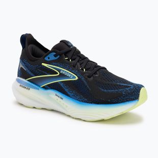 Scarpe da corsa da uomo Brooks Glycerin GTS 22 nero/cobalto/giallo antico