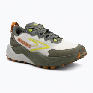 Scarpe da running uomo Brooks Caldera 8 dusty olive/lime/oyster