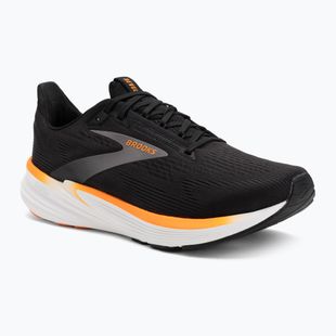 Scarpe da running uomo Brooks Revel 8 black/excalibur/orange
