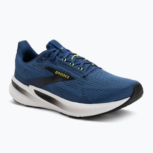 Scarpe da running uomo Brooks Revel 8 navy peony/black/acid lime