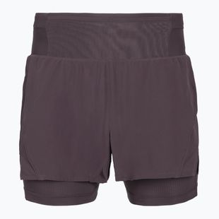 Pantaloncini da running da uomo Brooks High Point 5" 2IN1 2.0 dark russet