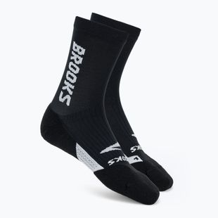 Calze da running Brooks Ghost Crew black/brooks