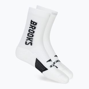 Calze da running Brooks Ghost Crew white/brooks